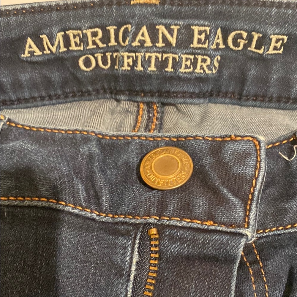American Eagle Outfitters Blue Jeggings with Classic Denim Look